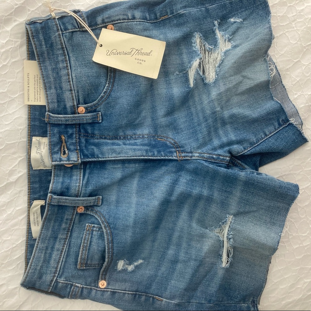 High waisted jean shorts 27/4